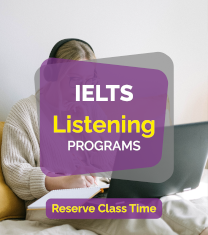 IELTS listening programs.