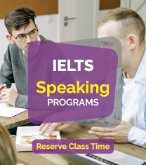 IELTS speaking programs.